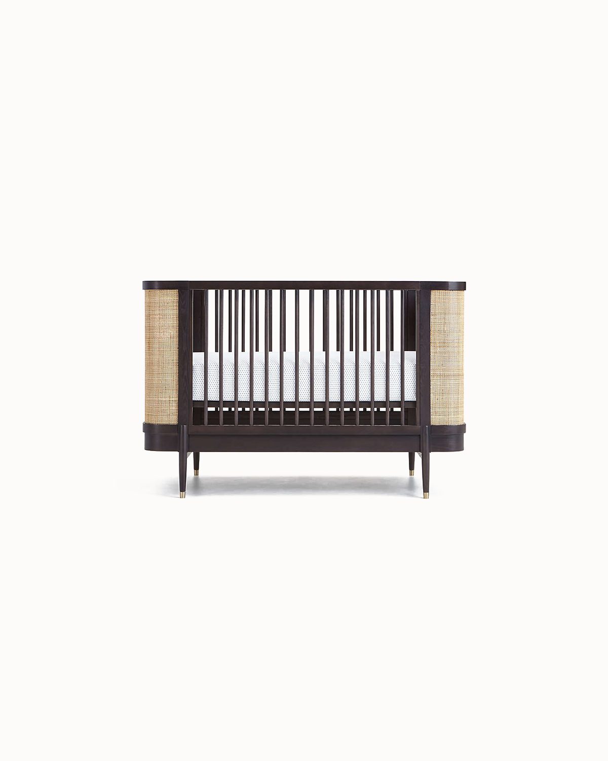 Sculpted Baby Crib Soft Close Drawers